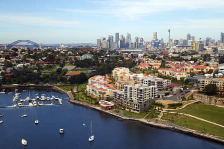 Aerial Image of ROZELLE