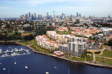 Aerial Image of ROZELLE