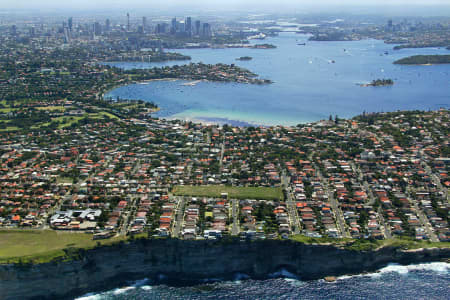 Aerial Image of DOVER HEIGHTS AND SYDNEY HARBOUR