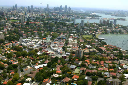 Aerial Image of DOUBLE BAY TO CITY
