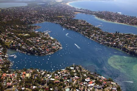 Aerial Image of DOLANS BAY AND BURRANEER BAY