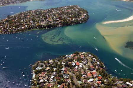 Aerial Image of DOLANS BAY AND BURRANEER BAY