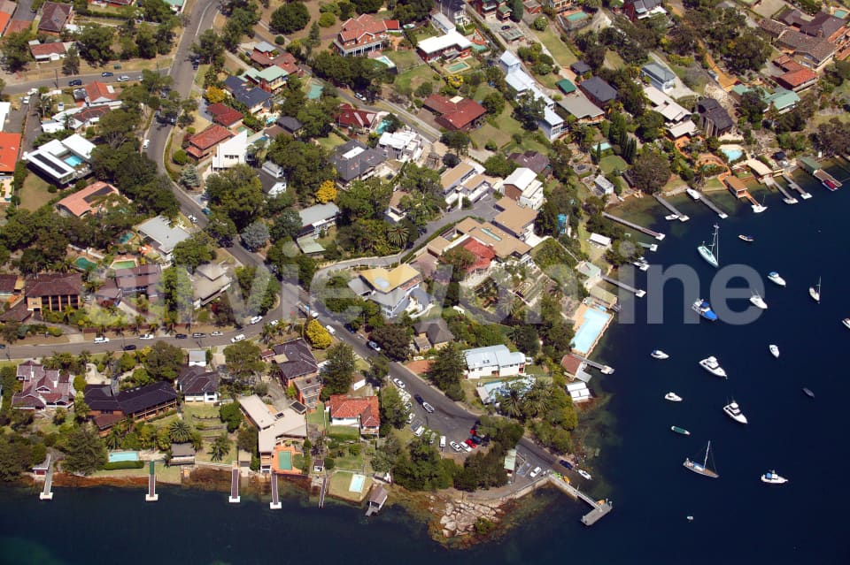 Aerial Image of Dolans Bay close-up