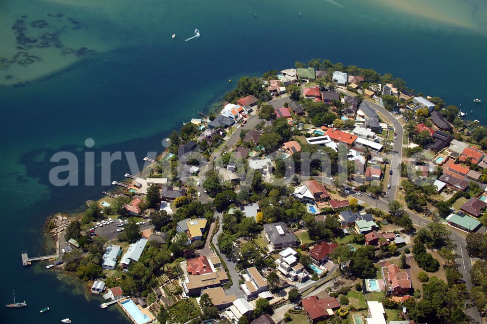 Aerial Image of Dolans Bay close-up