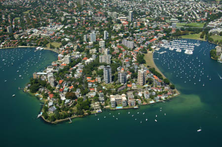 Aerial Image of DARLING POINT, NSW