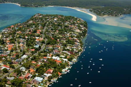 Aerial Image of BURRANEER, NSW