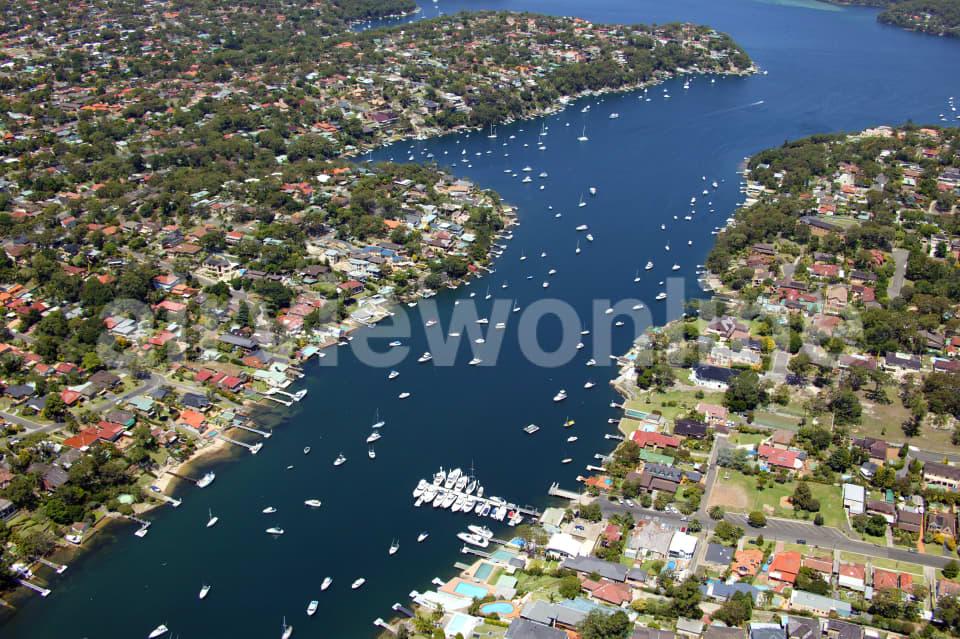 Aerial Image of Yowie Bay, NSW