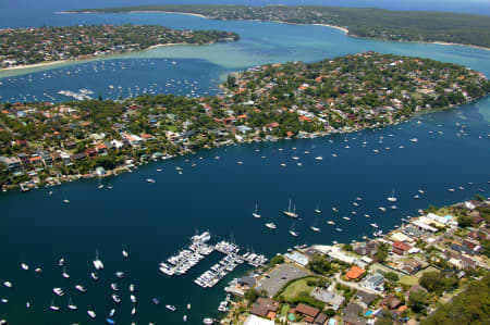Aerial Image of BURRANEER BAY, NSW