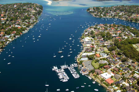 Aerial Image of BURRANEER BAY, CRONULLA