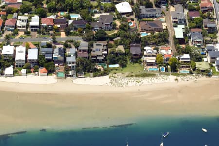 Aerial Image of WATERFRONT HOMES IN CRONULLA.