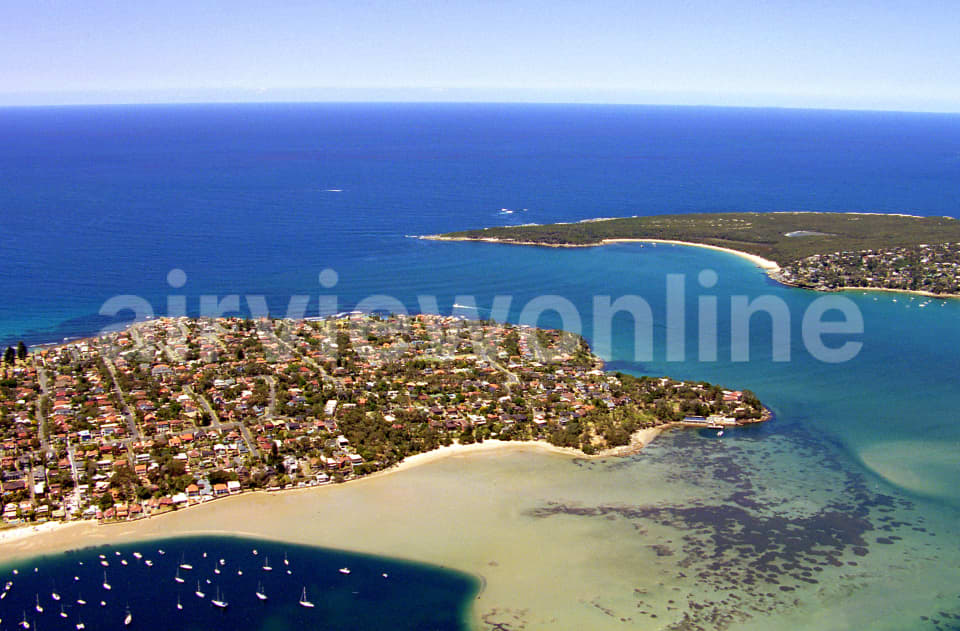Aerial Image of Cronulla to the ocean