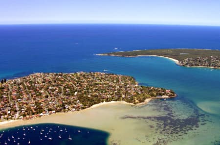 Aerial Image of CRONULLA TO THE OCEAN.