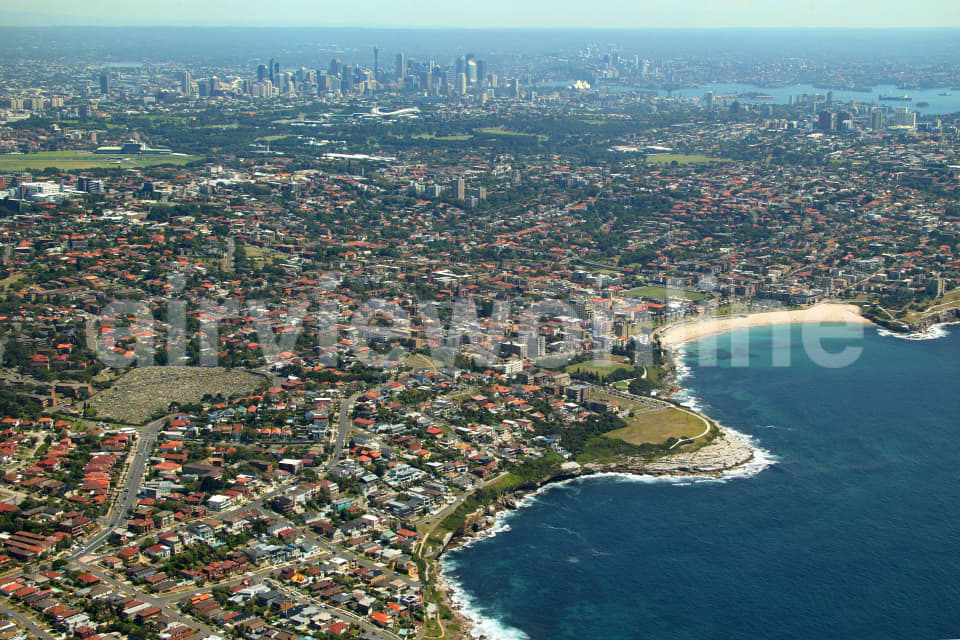 Aerial Image of South Coogee to Sydney\'s CBD