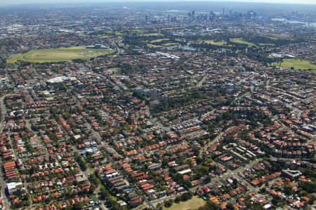 Aerial Image of COOGEE TO SYDNEY\'S CBD.