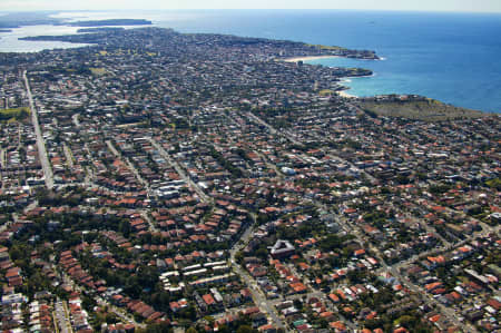 Aerial Image of COOGEE LOOKING NORTH EAST.