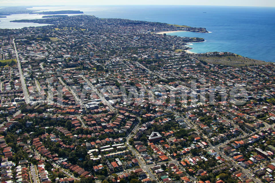 Aerial Image of Coogee Looking North East