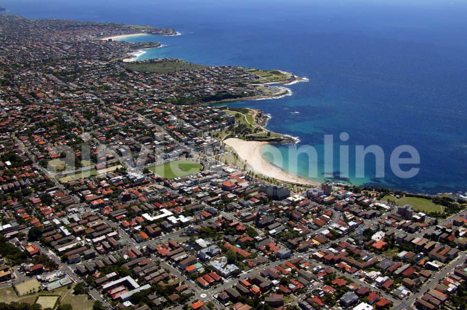 Aerial Image of Coogee to Bondi Beach