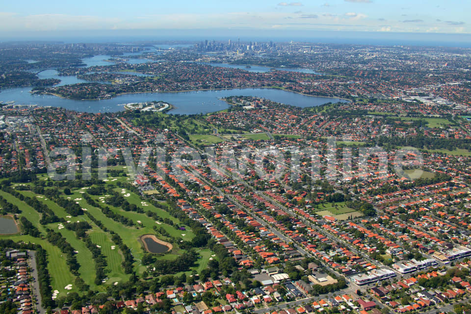 Aerial Image of Concord West to Sydney\'s CBD