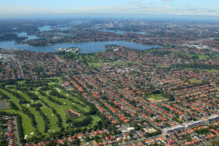 Aerial Image of CONCORD WEST TO SYDNEY\'S CBD