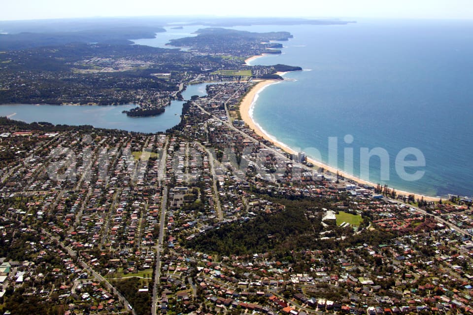Aerial Image of Collaroy and Collaroy Plateau Looking North
