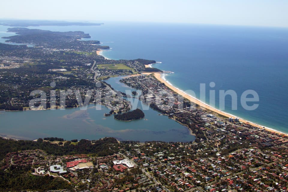 Aerial Image of Collaroy Plateau Looking North East