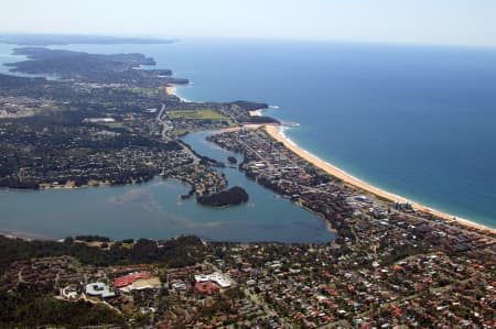 Aerial Image of COLLAROY PLATEAU LOOKING NORTH EAST