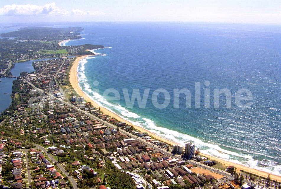 Aerial Image of Collaroy Beach and Narrabeen Beach