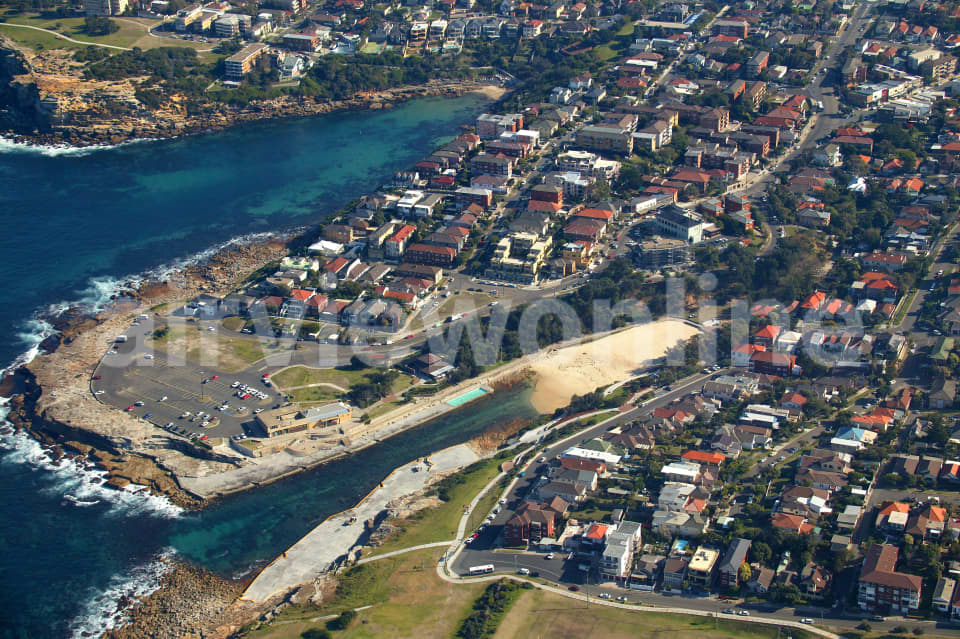 Aerial Image of Clovelly Bay and Gordons Bay
