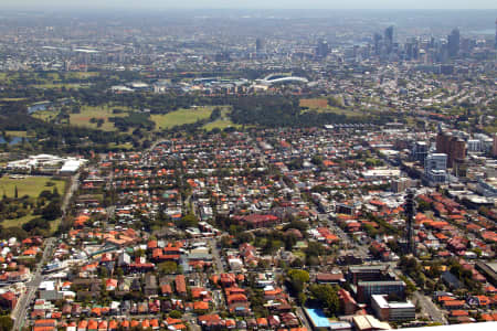 Aerial Image of QUEENS PARK AND BONDI JUNCTION.