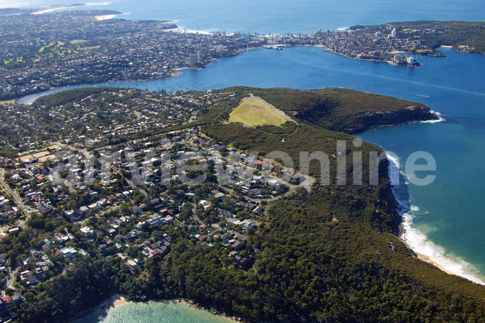 Aerial Image of Contarf, Balgowlah Heights to Manly