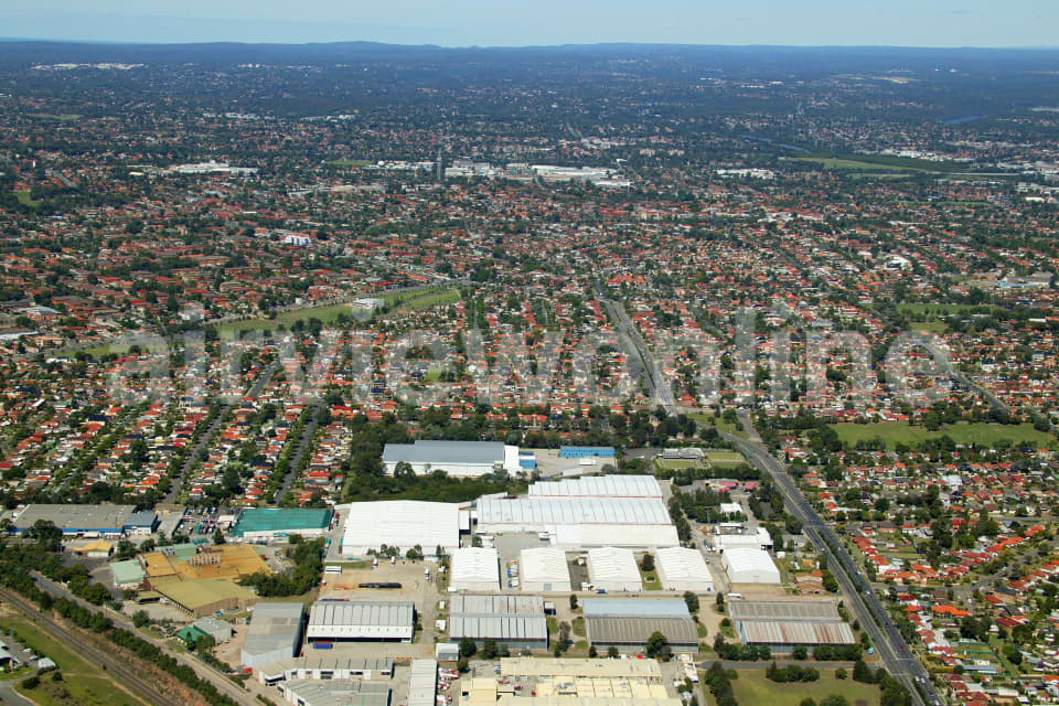 Aerial Image of Greenacre Looking South West
