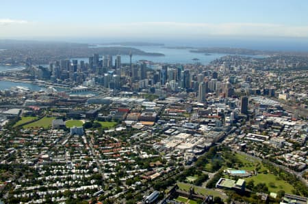 Aerial Image of CHIPPENDALE.
