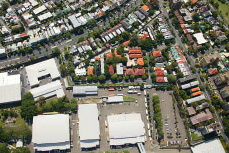 Aerial Image of THE ENTERTAINMENT QUARTER IN MOORE PARK.
