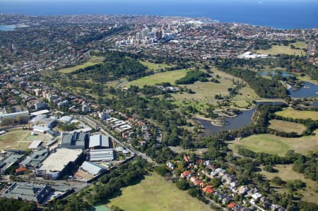 Aerial Image of MOORE PARK TO BONDI.