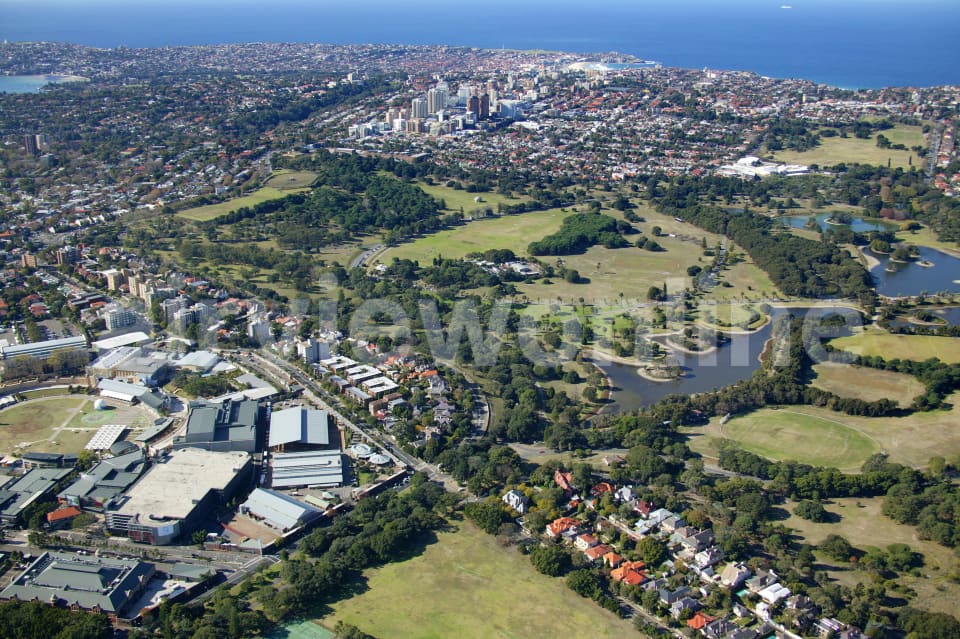 Aerial Image of Moore Park to Bondi