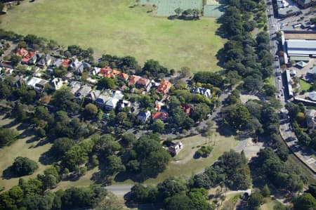 Aerial Image of CENTENNIAL & MOORE PARK.