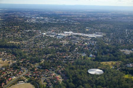 Aerial Image of CASTLE HILL.