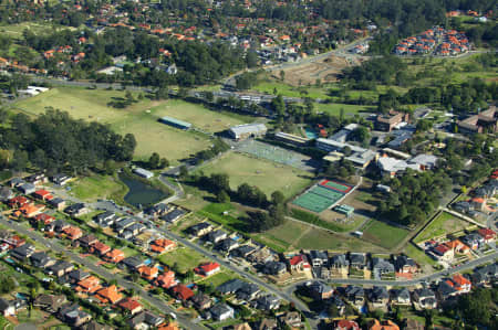 Aerial Image of CASTLE HILL.