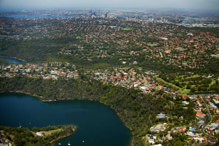 Aerial Image of CASTLE COVE TO SYDNEY\'S CBD.