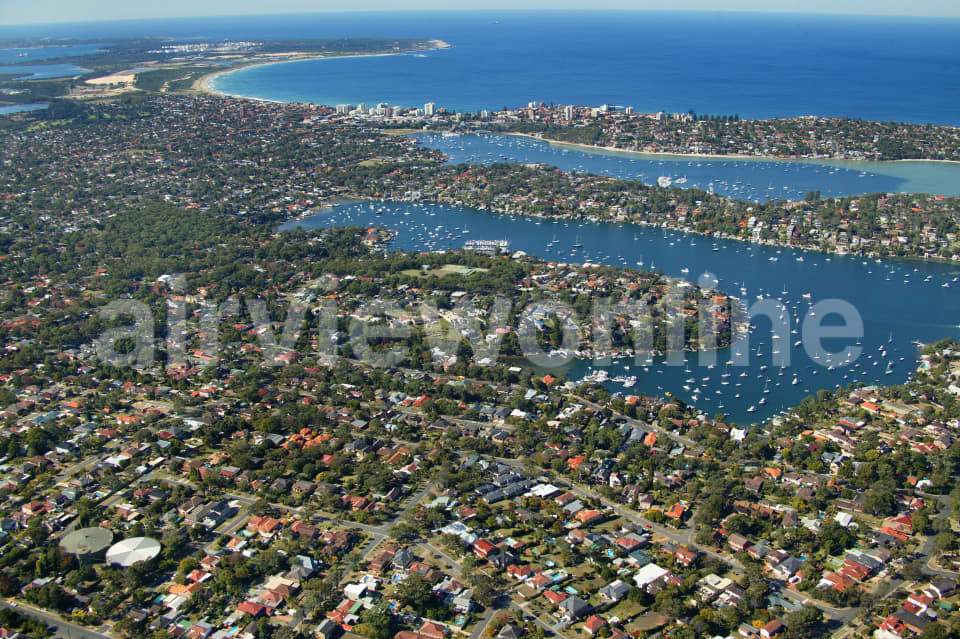 Aerial Image of Caringbah to Cronulla