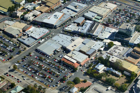 Aerial Image of CAMPBELLTOWN CBD.