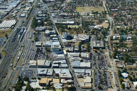 Aerial Image of CAMPBELLTOWN CBD.