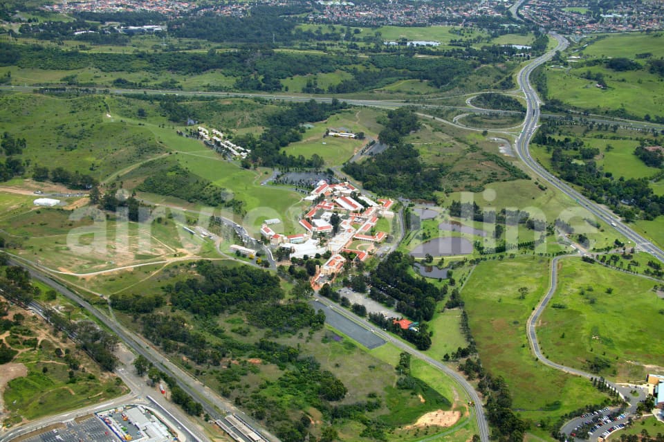 Aerial Image of University of Western Sydney in Campbelltown