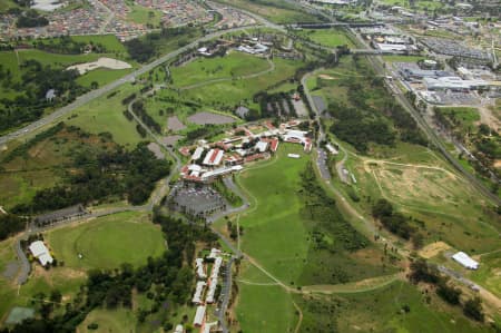 Aerial Image of UNIVERSITY OF WESTERN SYDNEY IN CAMPBELLTOWN.