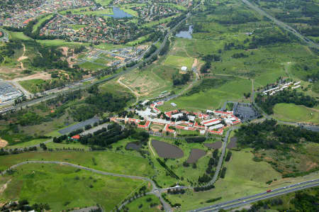 Aerial Image of UNIVERSITY OF WESTERN SYDNEY IN CAMPBELLTOWN.