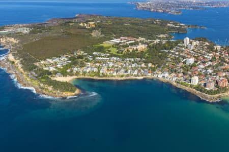 Aerial Image of SHELLY BEACH