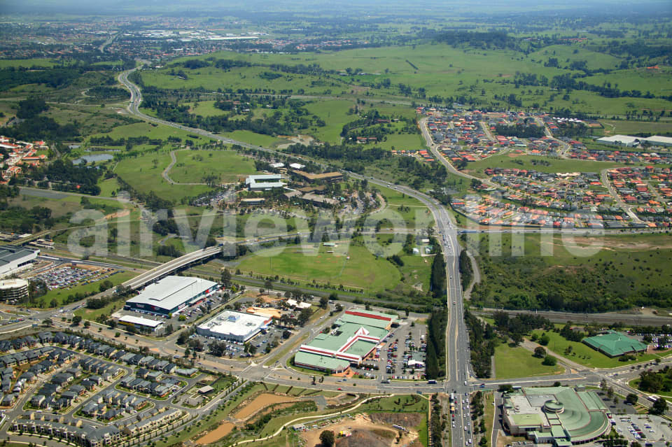 Aerial Image of Campbelltown and Blari Athol