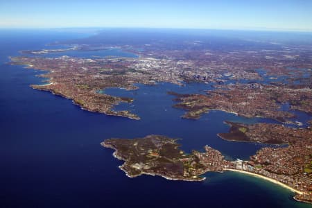 Aerial Image of SYDNEY HIGH ALTITUDE