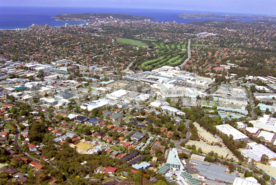 Aerial Image of Brookvale to Manly
