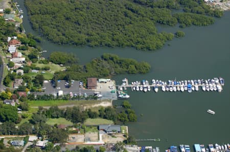 Aerial Image of BROOKLYN WHARVES